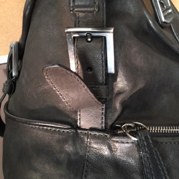 Big Leather Bag (hairspray for scale in pics) - Picture 4 of 8